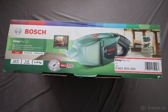 Bosh aku vysavač EasyVac 12 nové záruka+baterie 2Ah - 4