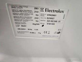 Stavaná chladnička s mrazničkou  180cm Electrolux - 4