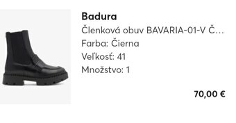 Kožené čižmy badura číslo 40 - 4