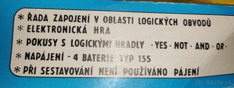 Elektronická stavebnica Logitronik - 4