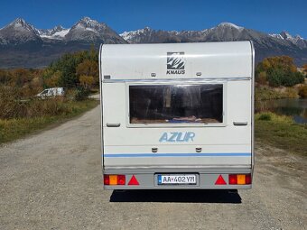 Obytny prives Knaus Azur 450 - 1200 kg, predstan - 4