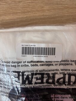 Supreme x Wu Tang White Tee - 4