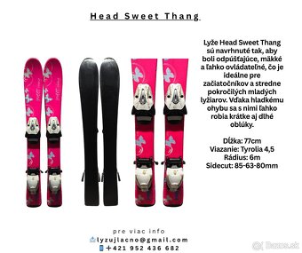 Detské lyže a lyžiarky - 4