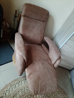 Brusena koza kvalitne pplohovatelne kreslo - 4