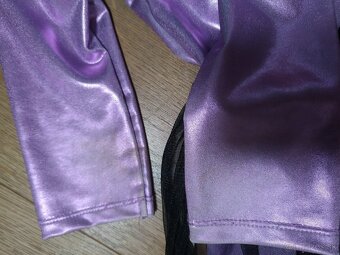 karnevalové šaty dievčenské , veľkosť odhadom 5-6 rokov - 4