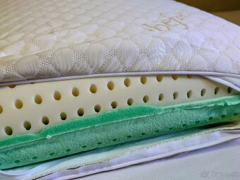 Prírodný vankúš s dvojakou tuhosťou Bio Double - 4