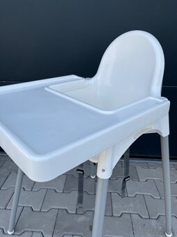 IKEA ANTILOP DETSKÁ JEDÁLENSKÁ STOLIČKA + POPRUHY - 4