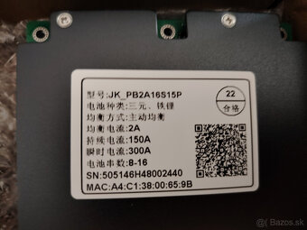 JK-PB2A16S15P BMS 150A + 2A BALACER 24V-48V V19 - 4