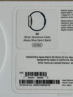 Apple Watch SE (1. gen) 44mm Silver - 4