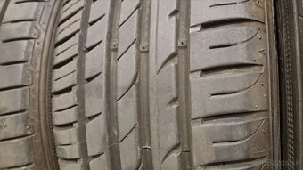 Predám 4ks jazdené letné 195/50r15-82H Hankook 2+2 modely - 4