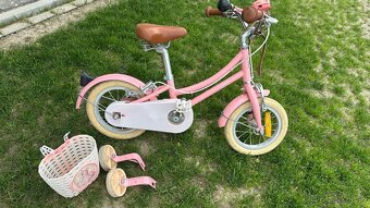 Bobbin detsky bicykel s pomocnymi kolieskami - 4