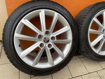 TERON orig Alu disky 225 45 R17 5x112 Skoda Superb octavia - 4