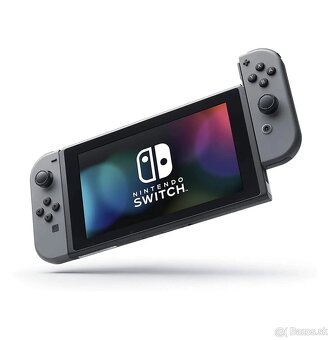 🎮 Nintendo Switch (šedý) + 3 hry – ako nové - 4