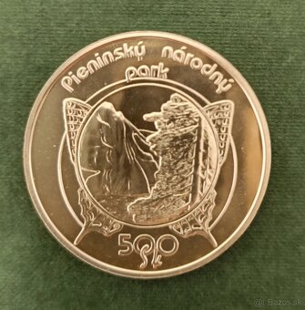 strieborné 500 SK - 6x (3. TISICROCIE,TANAP, MALA FATRA,...) - 4