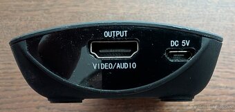 HDMI 4K prepínač 4x1 s audio extraktorom - 4