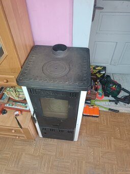 Kuchynská kachlový krb - 4