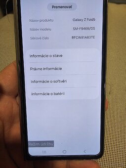 Predám Samsung Fold 5 v zaruke - 4