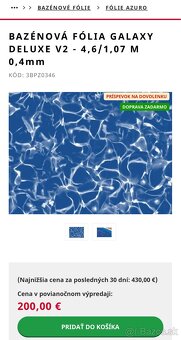 Folia do bazena kruh4,6 x 1,07 - 4