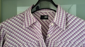 Dámska kockovaná košeľa - 4