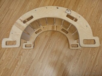 Drevená hojdačka s hrázdou - 4