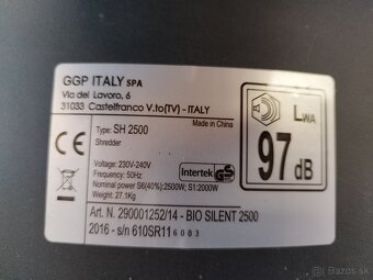 Drvič konárov STIGA Bio Silent 2500 - 4