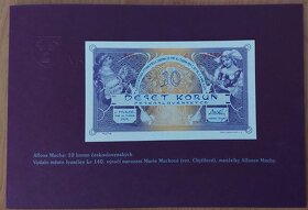10 korun 1919 IVANČICE 2022 výroční bankovka STC, MUCHA - 4
