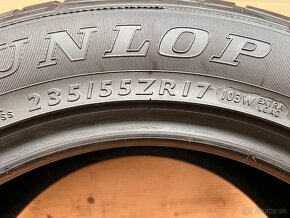 Letné pneumatiky 235/55 R17 Dunlop dva kusy - 4