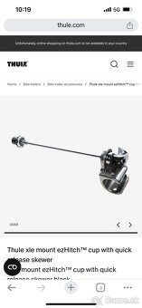 Prenájom Cyklovozíka Thule Chariot Sport 1 - 4