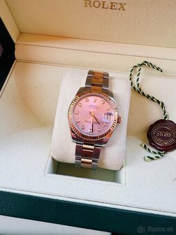 Rolex DateJust 178271 Pink Dial Diamanty - 4