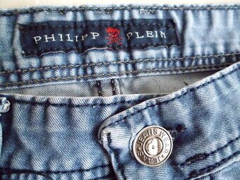 Philipp Plein pánske krátke rifle s elastanom M - 4