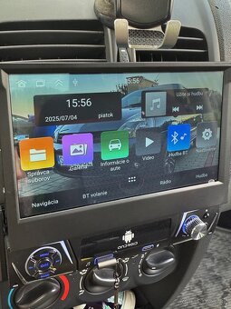 1-din rádio s výsuvnou obrazovkou car play, android car - 4