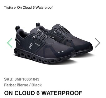 ON cloud 6 waterproof - 4