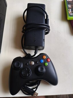 Xbox 360 +1x ovládač+3x hra - 4