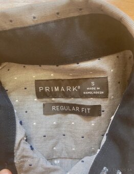 Pánska šedá košeľa - 4