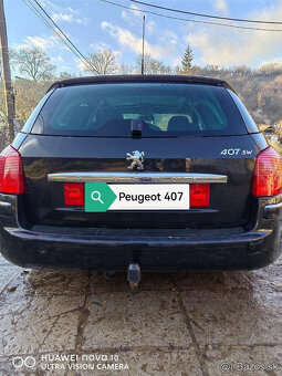 ROZPREDÁM NA NÁHRADNÉ DIELY PEUGEOT 407SW 2.0 100KW 2005 - 4