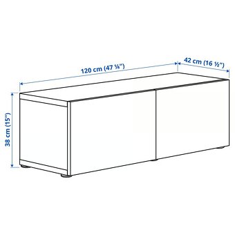 Ikea Besta skrinky - 4