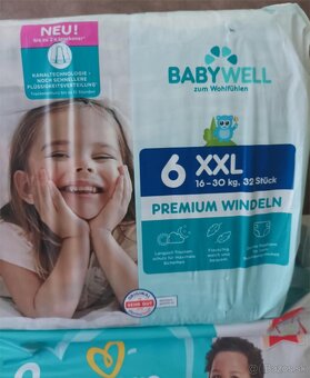 Plienky značky Pampers a Babywell - 4