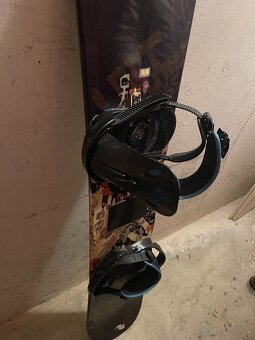 Snowboard Burton 145cm + viazanie Burton + topánky 40,5cm Bu - 4