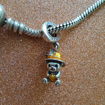 Prívesok Macko s tekvičkou - 4