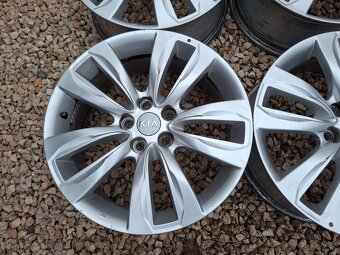 Predám org. hlinikové disky-Kia/Hyundai--R18 - 4