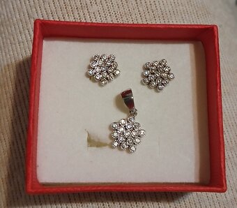 Strieborny set - 4