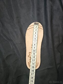 Kožené topánky, 15 cm, veľ. 23 - 4