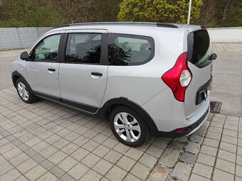 Dacia lodgy stepway r.2019 1.5 DCI 80kw strieborná met. - 4