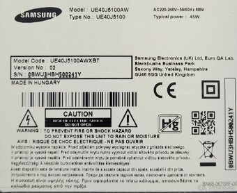 Samsung UE40J5100AW - 4