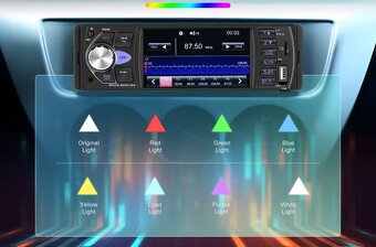 Predám 1 din autórádio s 10 cm displayom - 4