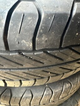 Hliníkové disky 5x114,3 r15 + nove gumy 205/70 - 4