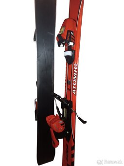 Detské lyže 100 CM Atomic Race 8 a lyžiarky Dalbello 262mm - 4