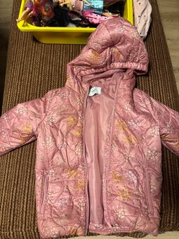 Prechodne a zimne bundy vel. 116-122 - 4