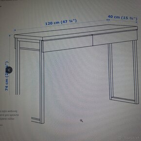 Predám praktický stôl z IKEA ako nový za 80EUR - 4