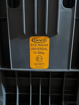 Predam autosedacku Graco 15-36 kg - 4